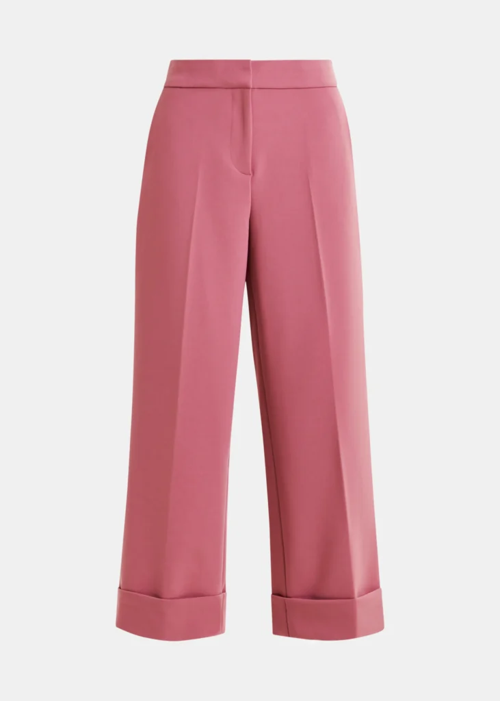 Vintage pink cropped pants